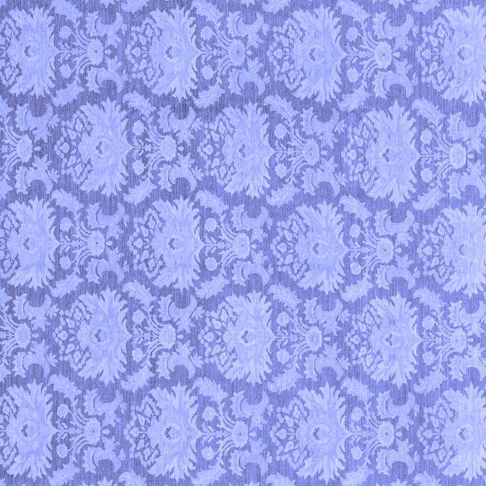 Square Machine Washable Abstract Blue Modern Rug, wshabs2735blu