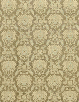 Machine Washable Abstract Yellow Rug, wshabs2735