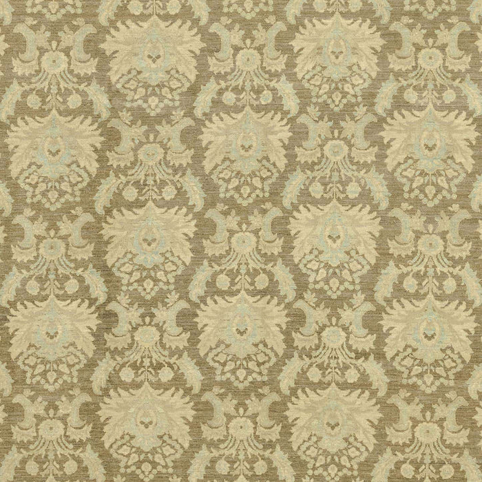 Machine Washable Abstract Yellow Rug, wshabs2735