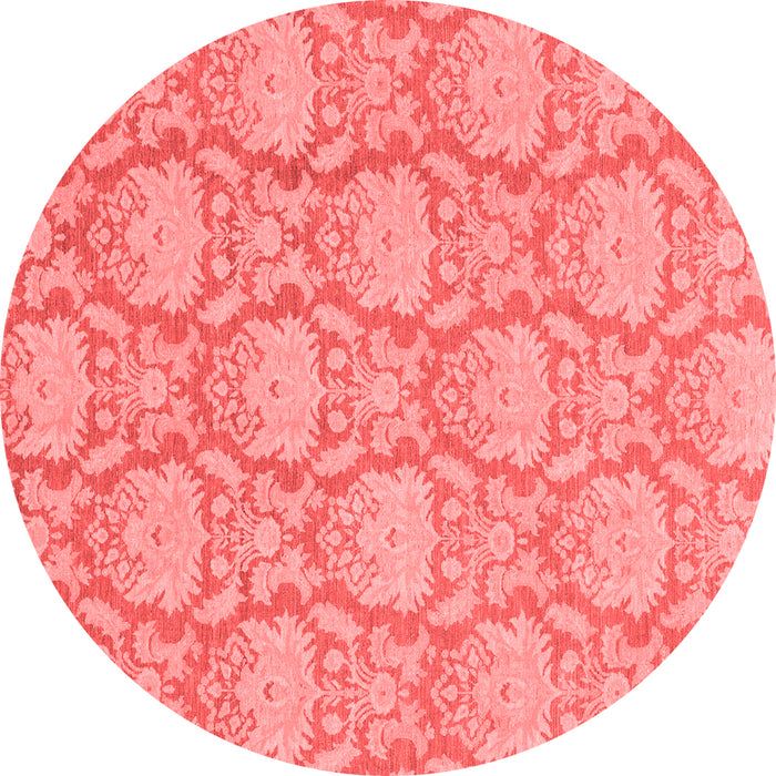 Machine Washable Abstract Red Modern Rug, wshabs2735red