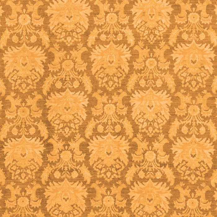 Machine Washable Abstract Orange Modern Area Rugs, wshabs2735org