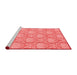 Modern Red Washable Rugs