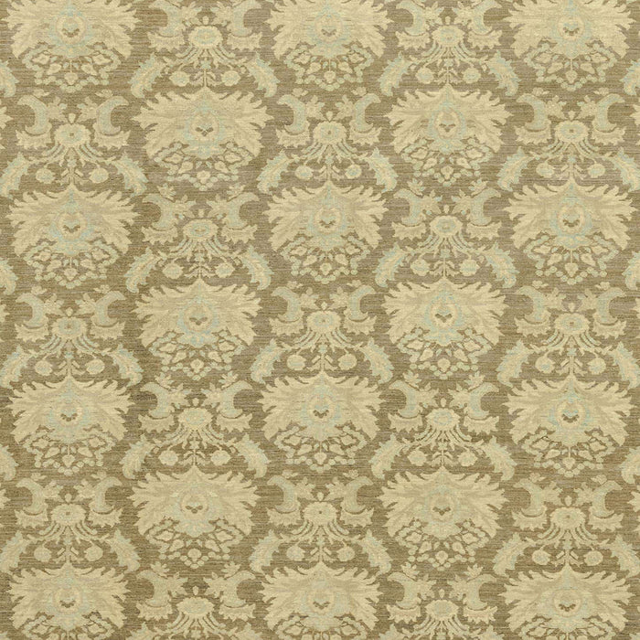 Square Abstract Yellow Modern Rug, abs2735