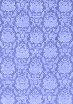 Abstract Blue Modern Rug, abs2735blu