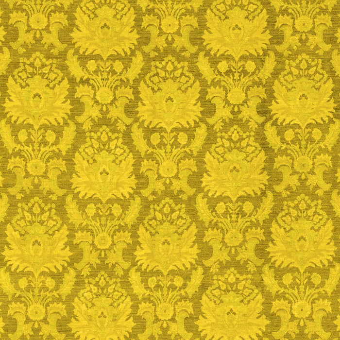 Machine Washable Abstract Yellow Modern Rug, wshabs2735yw