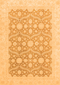 Oriental Orange Traditional Rug, abs2736org