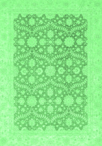 Oriental Emerald Green Traditional Rug, abs2736emgrn