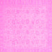 Square Abstract Pink Modern Rug, abs2737pnk