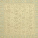 Square Abstract Brown Gold Modern Rug, abs2737