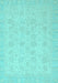 Abstract Light Blue Modern Rug, abs2737lblu