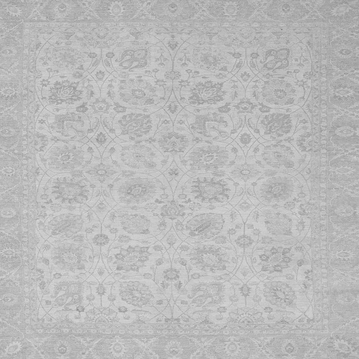 Square Machine Washable Abstract Gray Modern Rug, wshabs2737gry