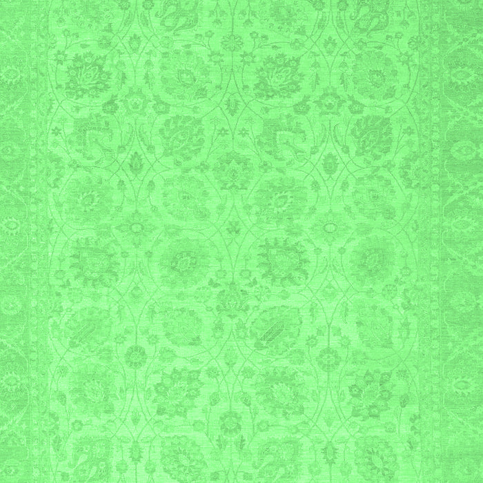 Machine Washable Abstract Emerald Green Modern Area Rugs, wshabs2737emgrn