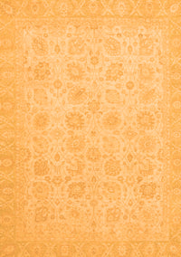 Abstract Orange Modern Rug, abs2737org