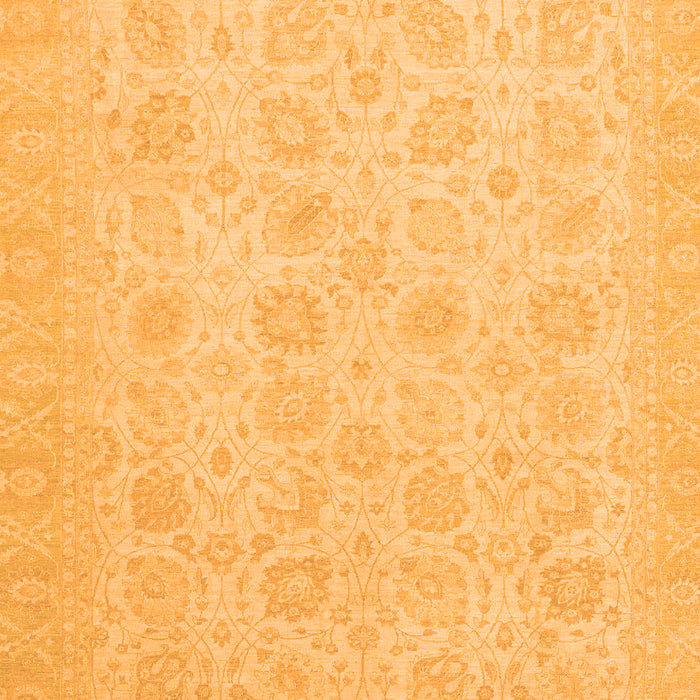 Abstract Orange Modern Rug, abs2737org