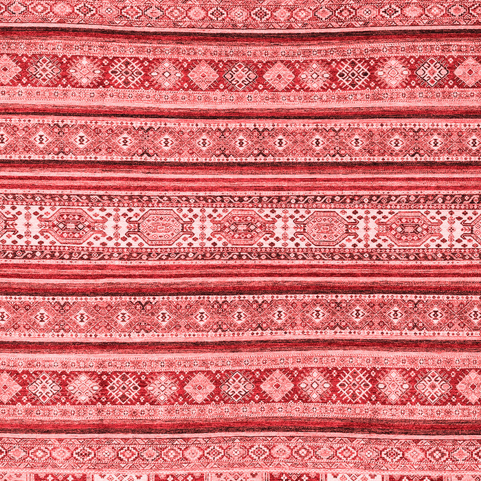 Machine Washable Abstract Red Modern Rug, wshabs2738red