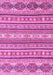 Abstract Pink Modern Rug, abs2738pnk