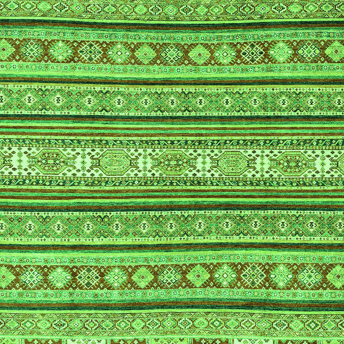 Abstract Green Modern Rug, abs2738grn