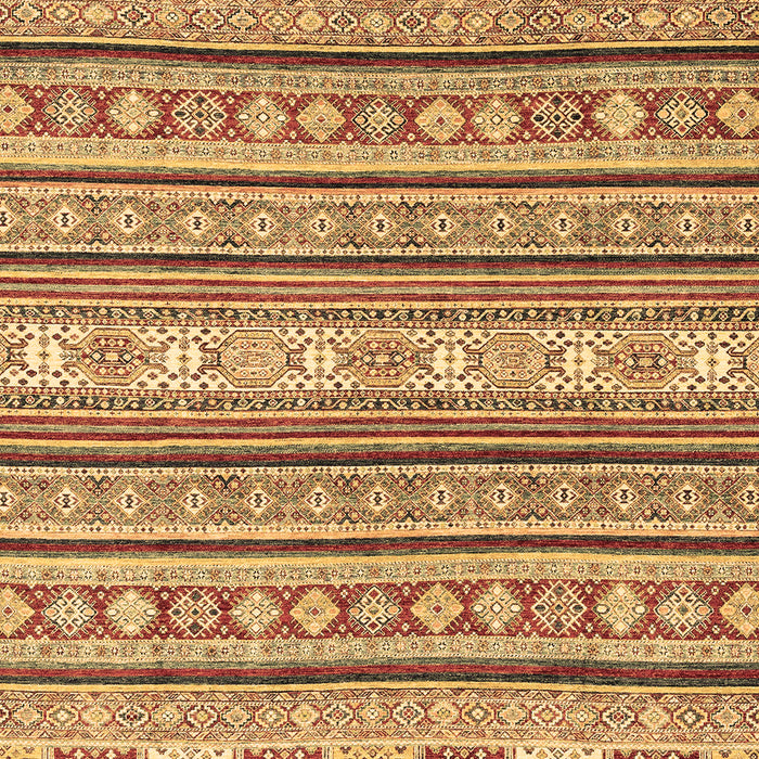 Machine Washable Abstract Brown Modern Rug, wshabs2738brn