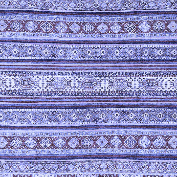 Abstract Blue Modern Rug, abs2738blu