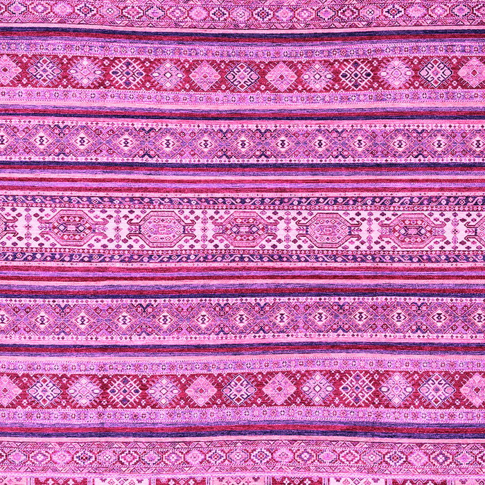 Machine Washable Abstract Pink Modern Rug, wshabs2738pnk