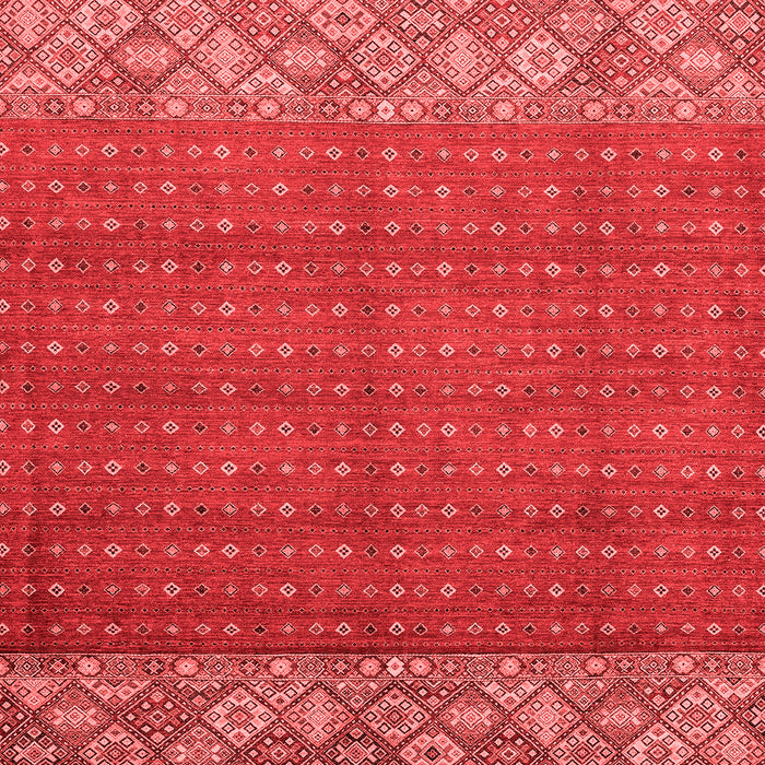 Abstract Red Modern Area Rugs