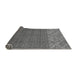 Sideview of Abstract Gray Modern Rug, abs2739gry