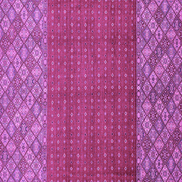 Square Abstract Purple Modern Rug, abs2739pur