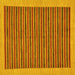 Square Oriental Yellow Modern Rug, abs273yw