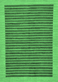 Oriental Emerald Green Modern Rug, abs273emgrn