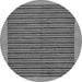 Round Oriental Gray Modern Rug, abs273gry