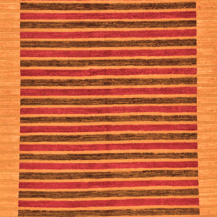 Machine Washable Oriental Orange Modern Area Rugs, wshabs273org