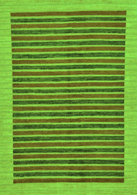 Oriental Green Modern Rug, abs273grn