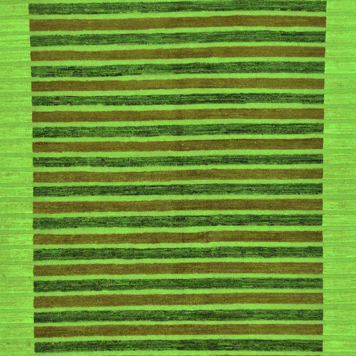 Oriental Green Modern Rug, abs273grn