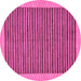 Round Oriental Purple Modern Rug, abs273pur