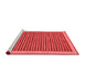 Modern Red Washable Rugs