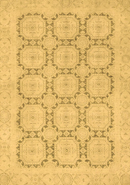 Abstract Brown Modern Rug, abs2740brn