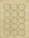 Abstract Brown Gold Modern Rug, abs2740