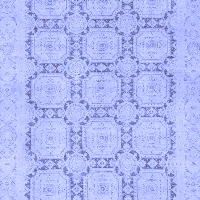 Machine Washable Abstract Blue Modern Rug, wshabs2740blu