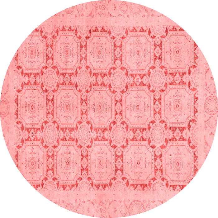 Machine Washable Abstract Red Modern Rug, wshabs2740red