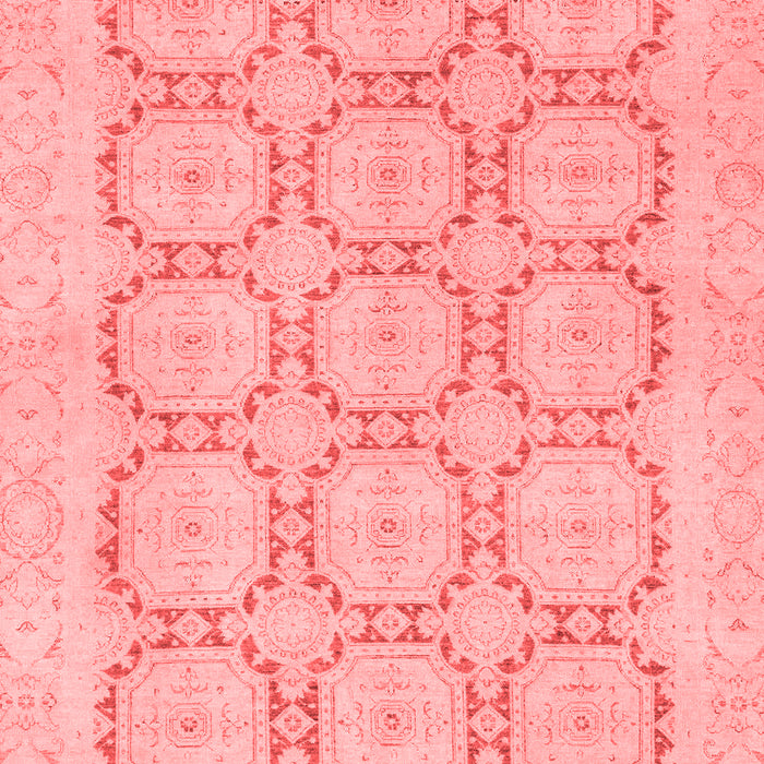 Machine Washable Abstract Red Modern Rug, wshabs2740red