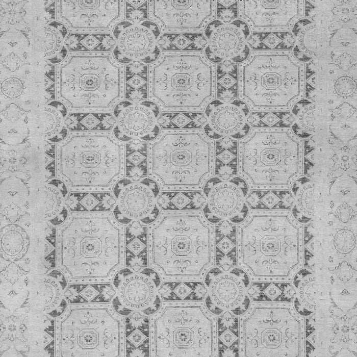 Machine Washable Abstract Gray Modern Rug, wshabs2740gry