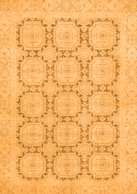 Abstract Orange Modern Rug, abs2740org