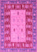 Abstract Pink Modern Rug, abs2741pnk