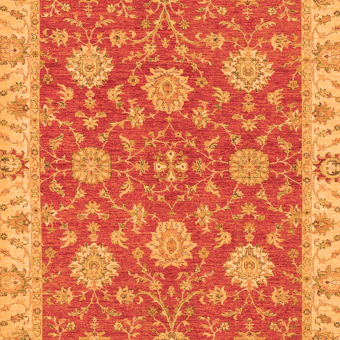 Oriental Orange Traditional Rug, abs2742org
