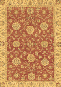 Oriental Brown Traditional Rug, abs2742brn