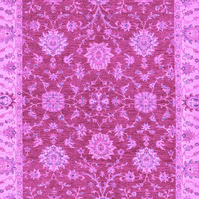 Machine Washable Oriental Purple Traditional Area Rugs, wshabs2742pur