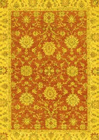 Oriental Yellow Traditional Rug, abs2742yw