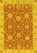 Oriental Yellow Traditional Rug, abs2742yw