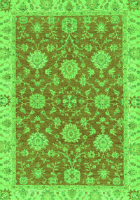 Oriental Green Traditional Rug, abs2742grn