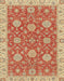 Abstract Orange Red Oriental Rug, abs2742